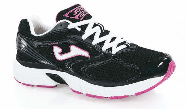 RUNNING WOMAN DYNAMIC IV BLACK WHITE