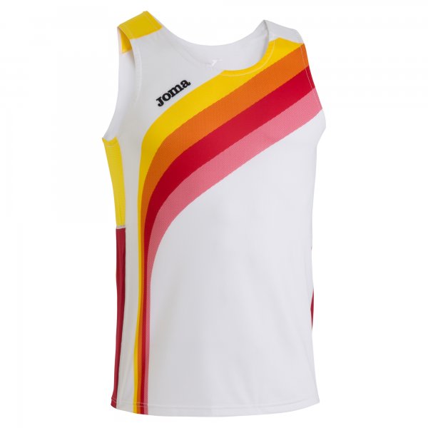 COMPETITION T-SHIRT R.F.E.A. WHITE SLEEVELESS