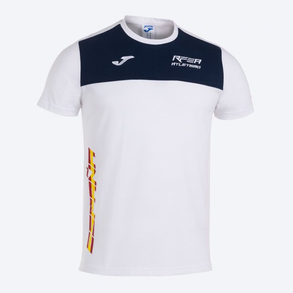 RFEA T-SHIRT WHITE-NAVY S/S
