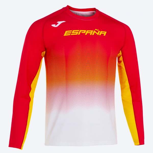RFEA T-SHIRT RED L/S