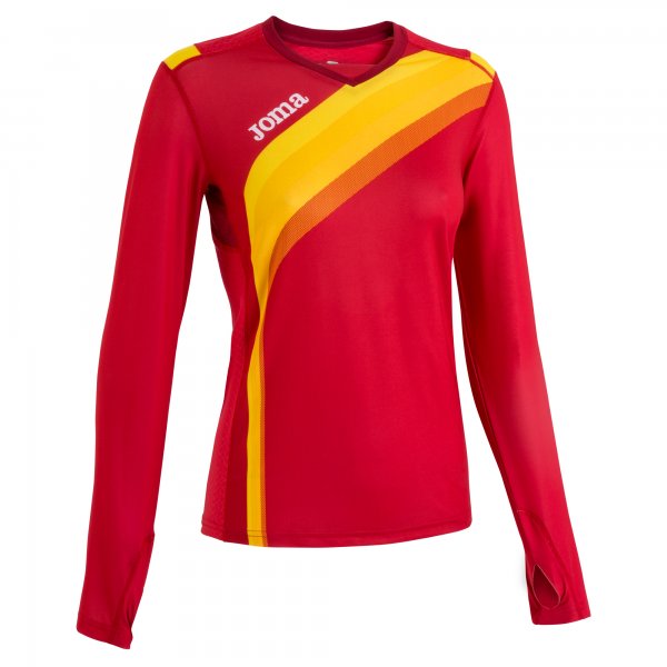 COMPETITION T-SHIRT R.F.E.A. RED L/S W.
