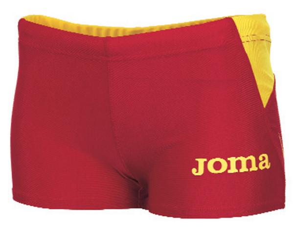 R.F.E.A. WOMEN RUNNING SHORT RED