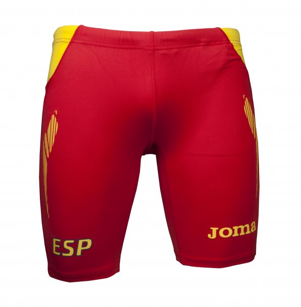 R.F.E.A. COMPETITION ELASTIC SHORT RED