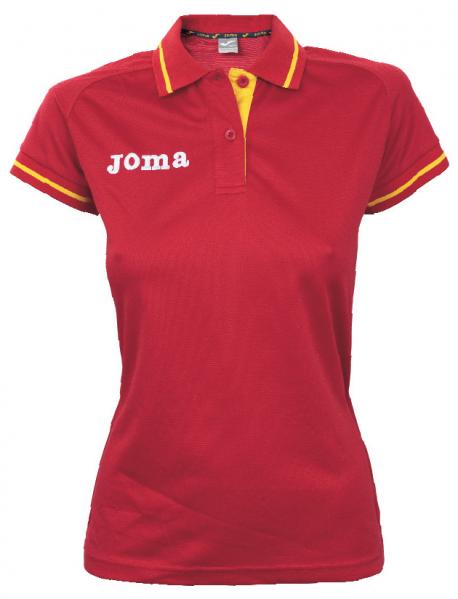 R.F.E.A. WOMEN POLO SHIRT RED