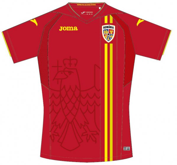 2ND T-SHIRT F.F. ROMANIA RED S/S