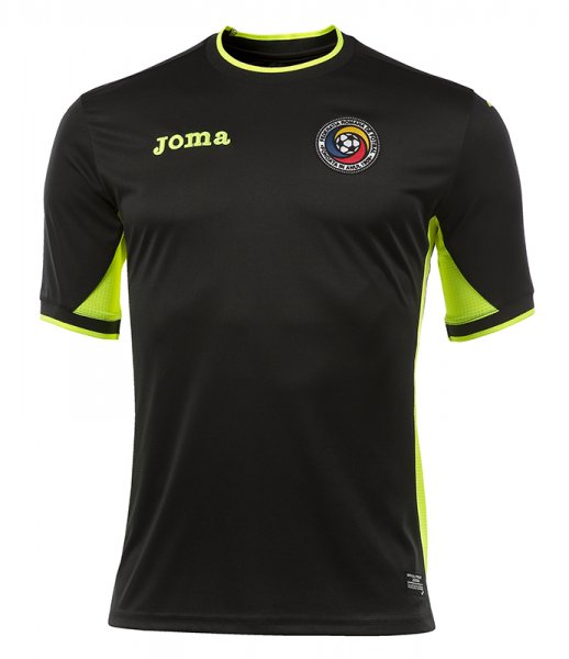 T-SHIRT GOALKEEPER S/S F.A. RUMANIA BLACK