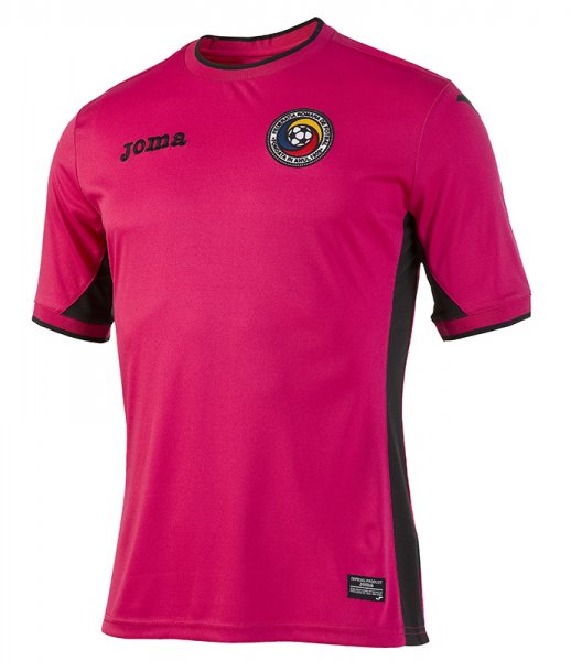 T-SHIRT GOALKEEPER S/S F.A. RUMANIA FUCHSIA