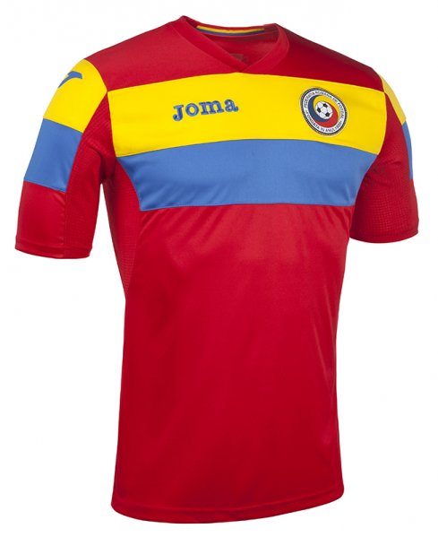 T-SHIRT TRAINING S/S  F.A. RUMANIA RED