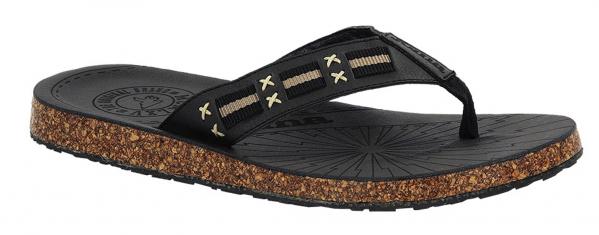 SANDALS MIX BLACK