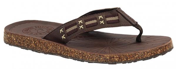 SANDALS MIX BROWN