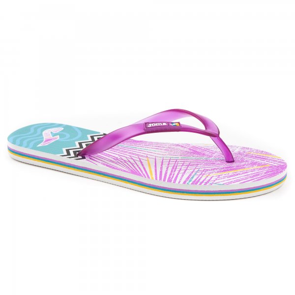 S.SURF LADY 802 WHITE-FUCHSIA