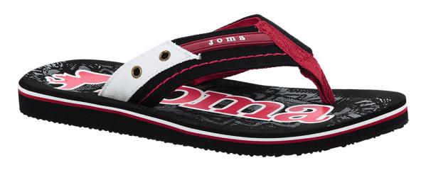 SANDALS TRENTO BLACK RED