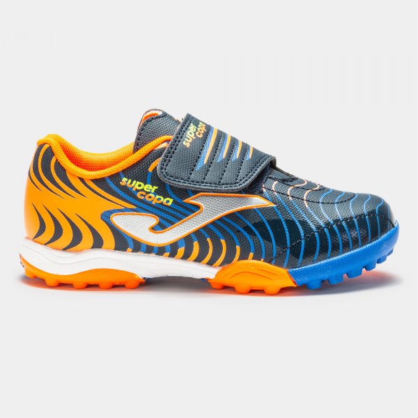 SUPER COPA JR 2003 NAVY-ORANGE TURF