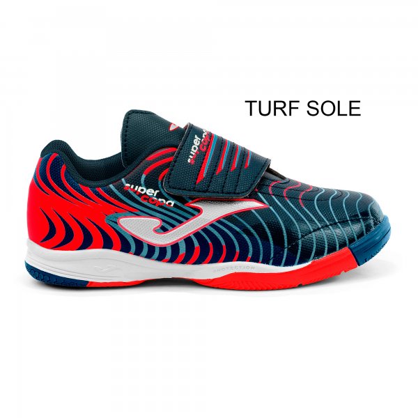 SUPER COPA JR 2033 NAVY-RED TURF