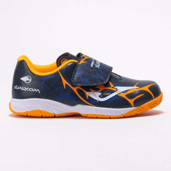 SUPER COPA JR 2503 NAVY BLUE FLUOR ORANGE TURF