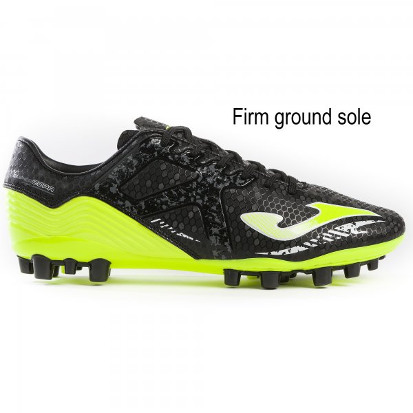SUPER COPA 921 BLACK-FLUOR FIRM GROUND