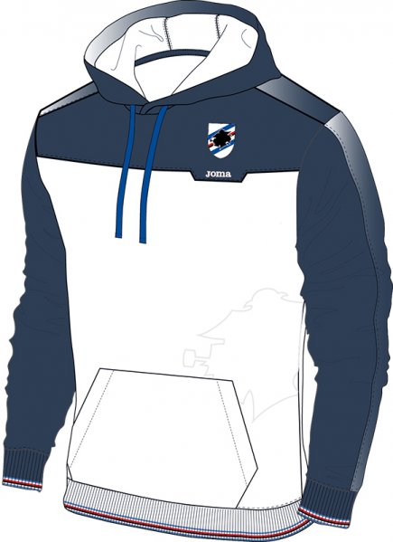 HOTEL SWEATSHIRT SAMPDORIA WHITE