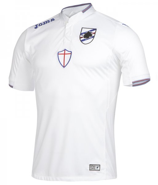 AWAY T-SHIRT SAMPDORIA WHITE S/S