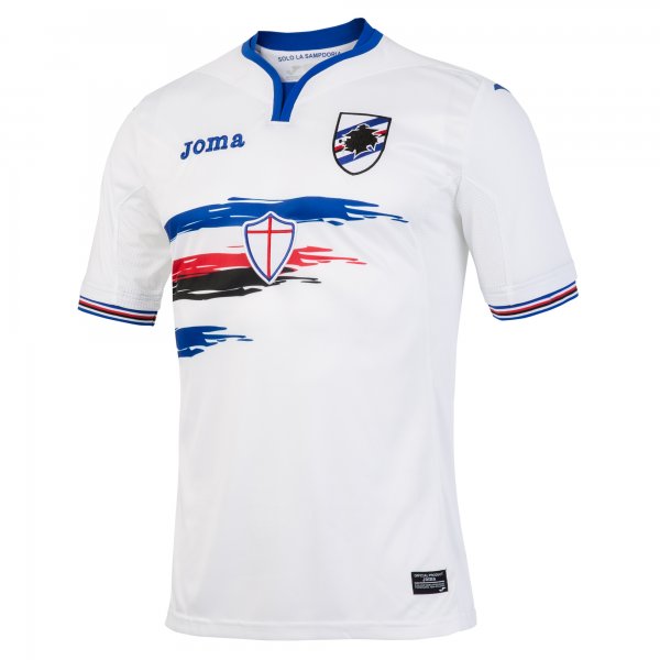 2ND T-SHIRT SAMPDORIA WHITE S/S
