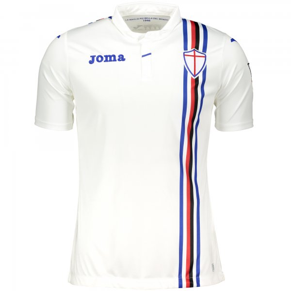 2ND T-SHIRT SAMPDORIA WHITE S/S