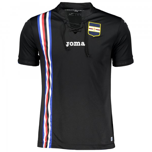 3RD T-SHIRT SAMPDORIA BLACK S/S