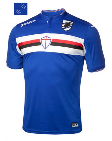 HOME T-SHIRT SAMPDORIA BLUE S/S (FAN T-SHIRT)