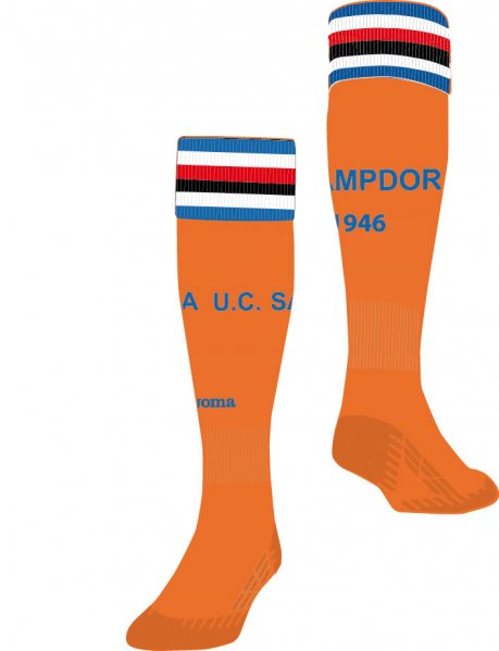 GOALKEEPER SOCKS SAMPDORIA ORANGE