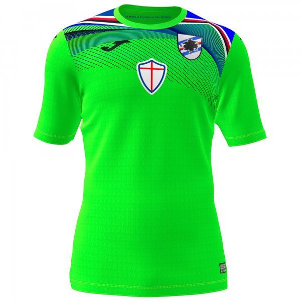 GOALKEEPER T-SHIRT SAMPDORIA GREEN S/S