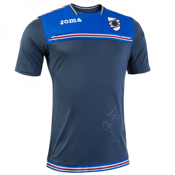 TRAINING T-SHIRT SAMPDORIA NAVY S/S