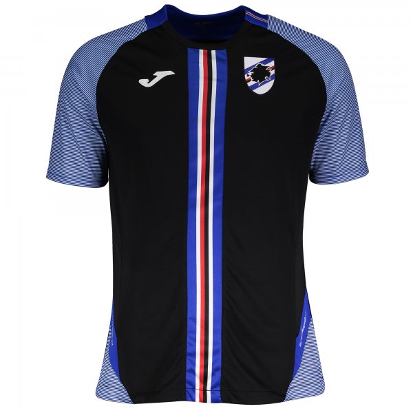 TRAINING T-SHIRT SAMPDORIA BLACK S/S