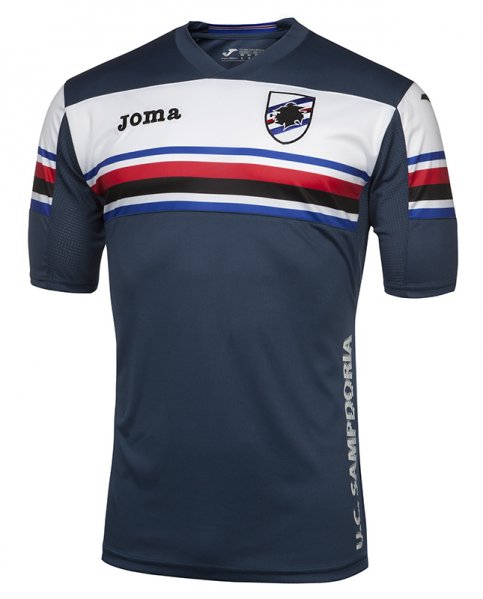TRAINING T-SHIRT SAMPDORIA NAVY S/S