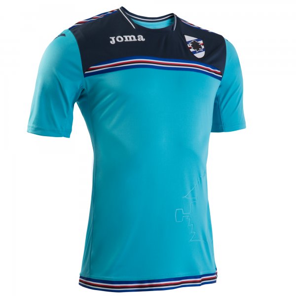 TRAINING T-SHIRT SAMPDORIA TURQUOISE S/S