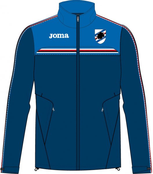 TRAINING RAINJACKET SAMPDORIA NAVY