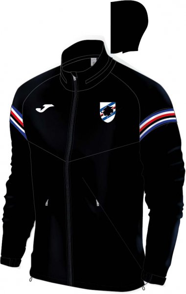 TRAINING RAINJACKET SAMPDORIA BLACK