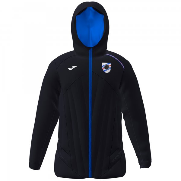 ANORAK SAMPDORIA BLACK-ROYAL