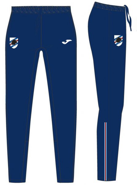 HOTEL LONG PANTS COTTON SAMPDORIA NAVY
