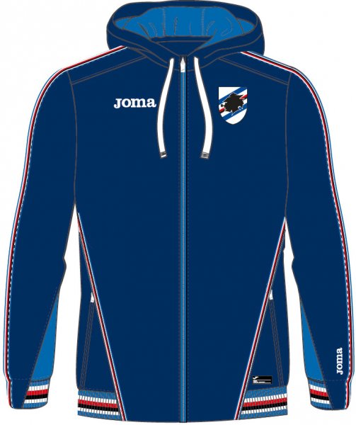 HOTEL JACKET COTTON SAMPDORIA NAVY