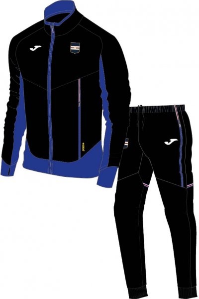 TRAVEL TRACKSUIT FLEECE SAMPDORIA ROYAL