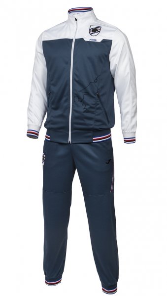 TRACKSUIT HOTEL SAMPDORIA POLY. NAVY-WHITE