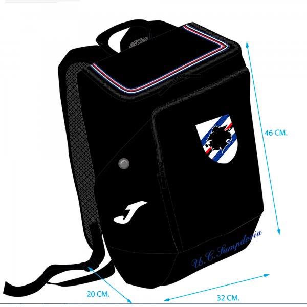 BACKPACK SAMPDORIA BLACK