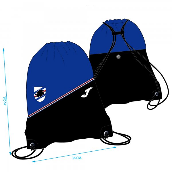 SACK SAMPDORIA BLACK-ROYAL