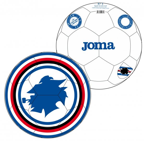 BALL SAMPDORIA T5 WHITE-BLUE