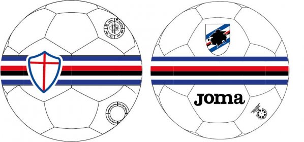 BALL SAMPDORIA WHITE T.5