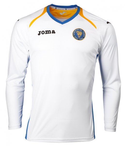 SHREWSBURY TOWN AWAY SHIRT L/S WHITE