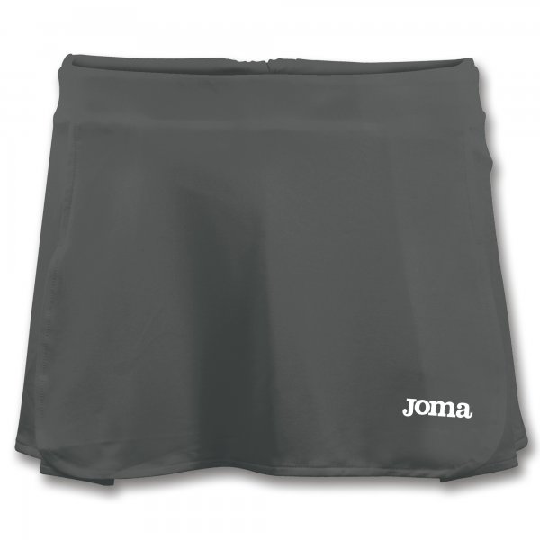 OPEN ANTHRACITE TENNIS SKIRT 