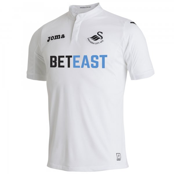 1ST T-SHIRT SWANSEA WHITE S/S R.