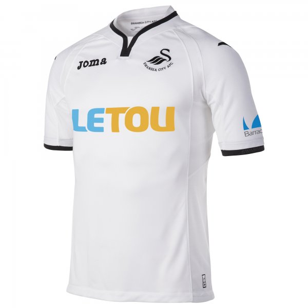 1ST T-SHIRT SWANSEA WHITE S/S R.