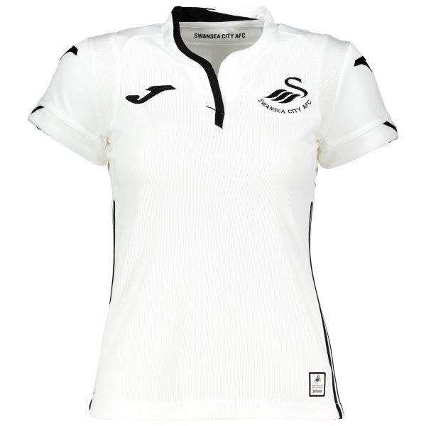 1ST T-SHIRT SWANSEA WHITE S/S W.