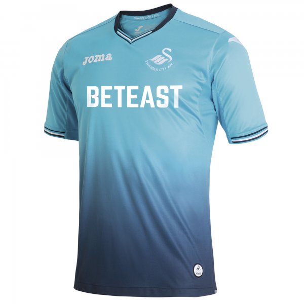 2ND T-SHIRT SWANSEA BLUE S/S R.