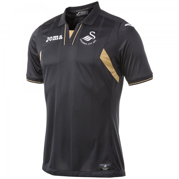 3RD T-SHIRT SWANSEA BLACK S/S R.